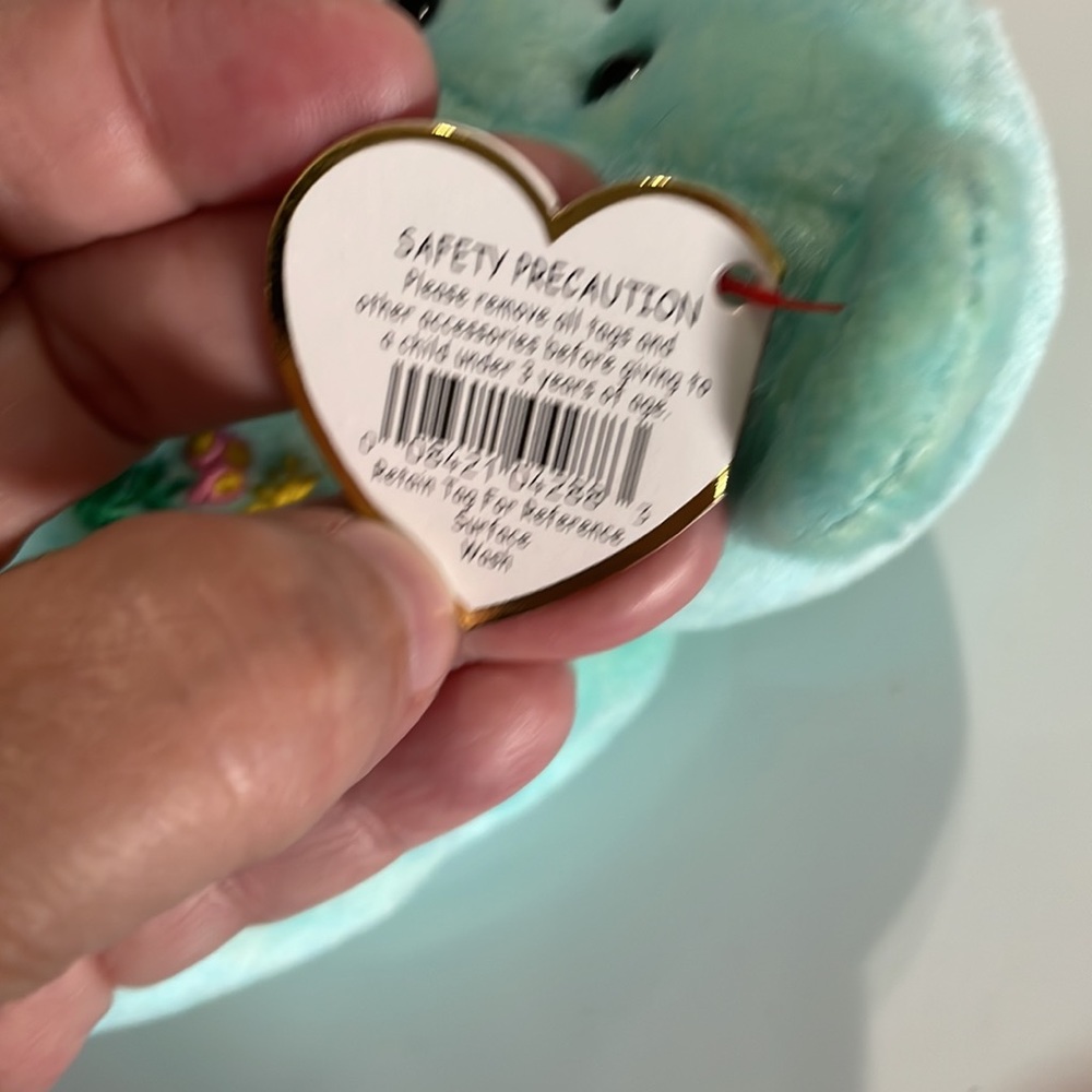 Ty Beanie Baby * Ariel, the Memory Bear * Collectible * - Picture 8 of 12